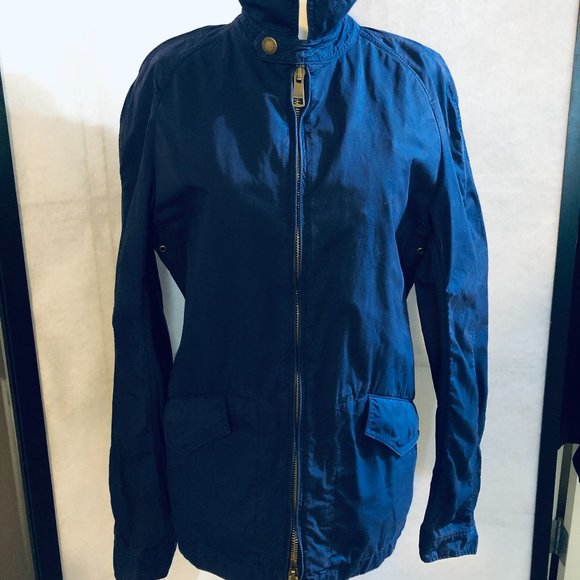 Burberry Brit | Fitted Navy Blue Jacket (size Medium) - Picture 1 of 12